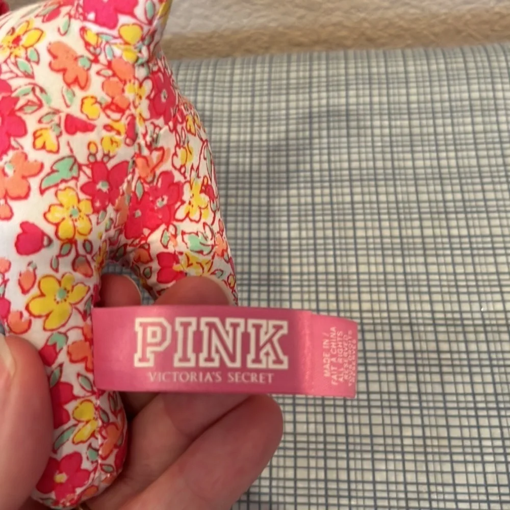 Victorias Secret PINK Floral Dream Mascot Stuffed dog - Picture 4 of 8